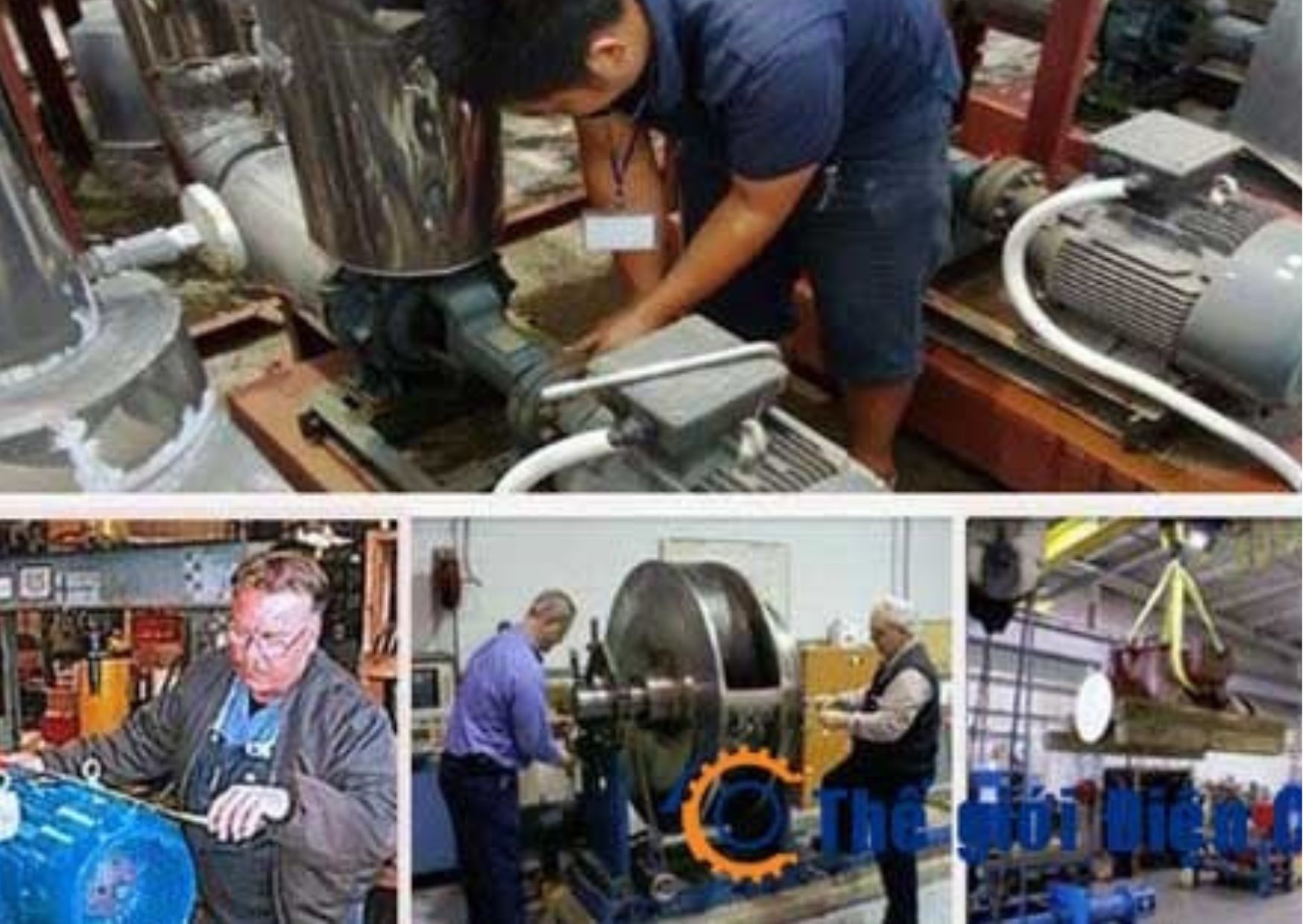 Dịch vụ sửa máy bơm công nghiệp tại Thuận An