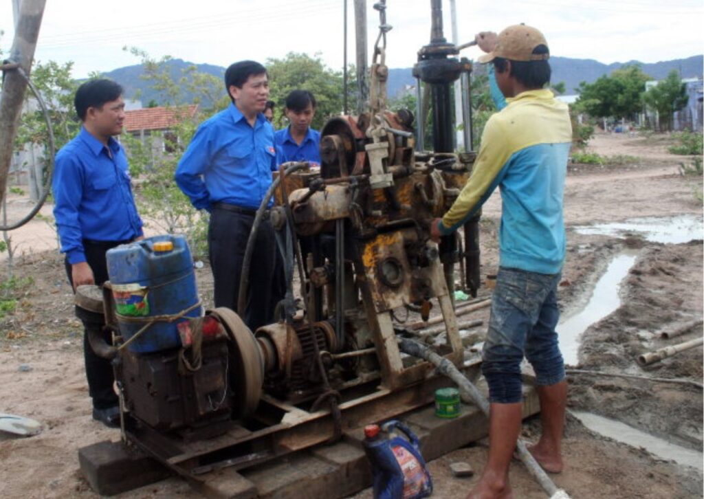 Dịch vụ khoan giếng tại Thuận An Bình Dương